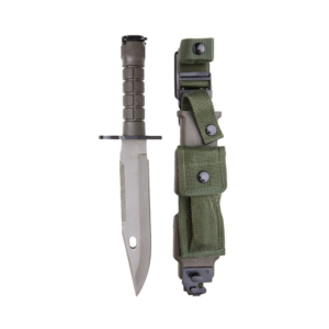 Columbia River Ripple Charcoal Scales Serrated Knife
