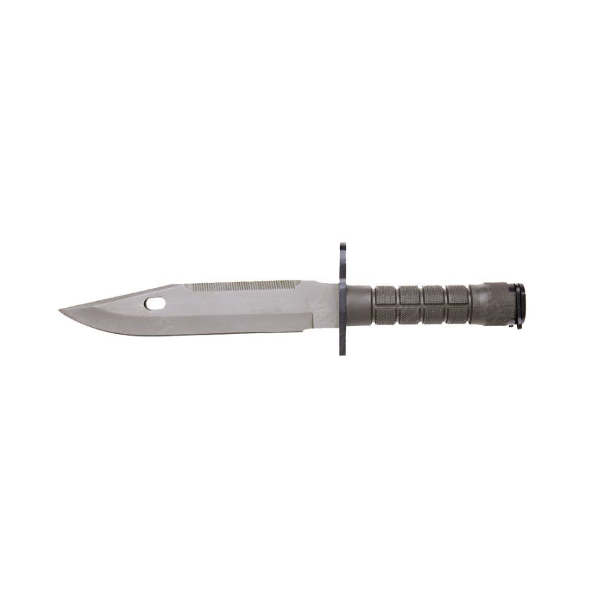 Columbia River Ripple Charcoal Scales Serrated Knife - Image 3